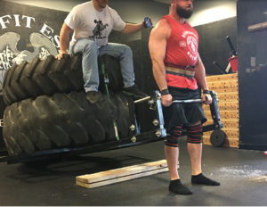 Kyle Jones, Tire Deadlift, Training, Strongman Training, Strongman, Deadlift, Powerlifting, Beast of Chicago