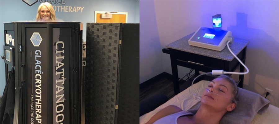 Speeding Recovery with NanoVi and Cryo time at Glacé Chattanooga